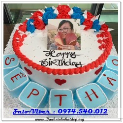 Mẫu Bánh Sinh Nhật Đẹp - A328